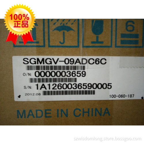 Yaskawa Motor SGMGV-09ADC6C 850W NEW